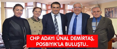 CHP´nin Milletvekili adayı Demirtaş,Posbıyıkla buluştu