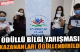 ÖDÜLLÜ BİLGİ YARIŞMASI KAZANANLARI ÖDÜLLENDİRİLDİ