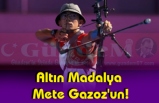 Altın Madalya Mete Gazoz'un!