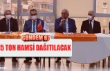 15 TON HAMSİ DAĞITILACAK