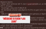 ''MÜJDEMİ İSTERİM, %86 ZAM''