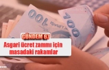 Asgari ücret zammı için masadaki rakamlar!