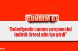 Belediyenin camını çerçevesini indirdi: Ertesi gün işe girdi