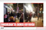 ZONGULDAK’TA EKMEK KUYRUĞU