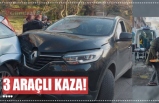 3 ARAÇLI KAZA!