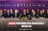 BAKAN PAKDEMİRLİ’DEN ZONGULDAK’A MÜJDELER!