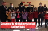 Çaycuma'da kütüphanesiz okul  kalmayacak