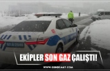 EKİPLER SON GAZ ÇALIŞTI!