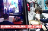 Şarampole yuvarlandı: 1 ölü, 3 yaralı