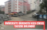 ÜNİVERSİTE ÖĞRENCİSİ KIZA CİNSEL TACİZDE BULUNDU!