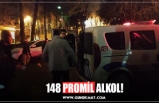 148 PROMİL ALKOL!