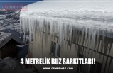 4 METRELİK BUZ SARKITLARI!