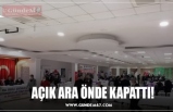 AÇIK ARA ÖNDE KAPATTI!