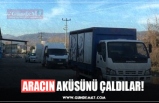 ARACIN AKÜSÜNÜ ÇALDILAR!