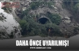 DAHA ÖNCE UYARILMIŞ!