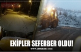 EKİPLER SEFERBER OLDU!