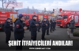 KDZ. EREĞLİ İTFAİYESİ, ŞEHİT İTFAİYECİLERİ ANDI