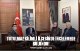 TUTULMAZ KİLİMLİ İLÇESİNDE İNCELEMEDE BULUNDU!