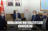 HAVALİMANI’NIN FAALİYETLERİ  KONUŞULDU