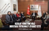 KIZILAY YÖNETİMİ VALİ  MUSTAFA TUTULMAZ'I ZİYARET ETTİ