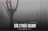 SİS ETKİLİ OLDU!