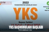 YKS BAŞVURULARI BAŞLADI