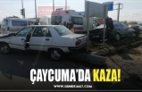 ÇAYCUMA’DA KAZA!