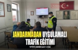 JANDARMADAN UYGULAMALI  TRAFİK EĞİTİMİ