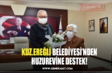 KDZ.EREĞLİ BELEDİYESİ’NDEN HUZUREVİNE DESTEK!