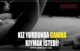 KIZ YURDUNDA CANINA KIYMAK İSTEDİ!