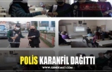 POLİS KARANFİL DAĞITTI