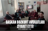 BAŞKAN BOZKURT AVUKATLARI ZİYARET ETTİ!