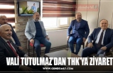 VALİ TUTULMAZ'DAN THK'YA ZİYARET