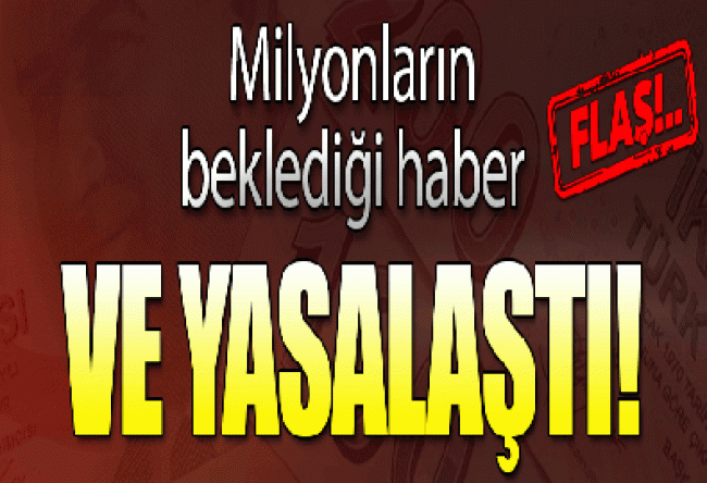 YENİDEN YAPILANDIRMA TEKLİFİ MECLİSTEN GEÇTİ..