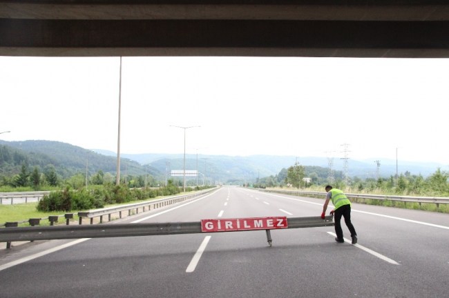 TEM Otoyolu Yol Çalışması, Bu Sabah İtibariyle Sona Erdi.