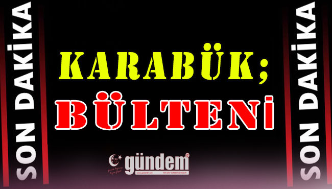 Karabük Belediyesinden Bülten