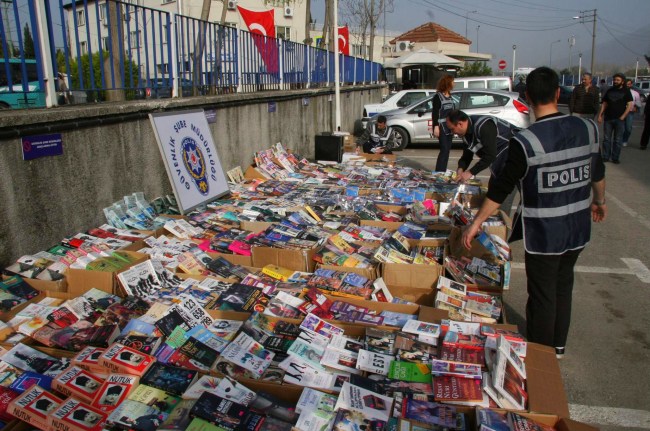 Düzce'de 'korsan kitap' operasyonu