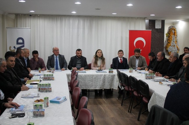 Proje, Düzceli iş adamlarına anlatıldı