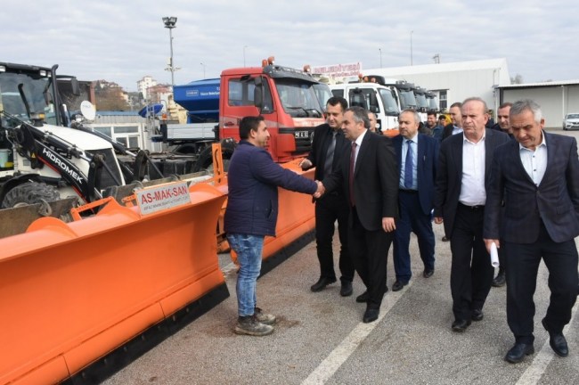 Başkan Dursun Ay, Kriz merkezi toplantısı yaptı