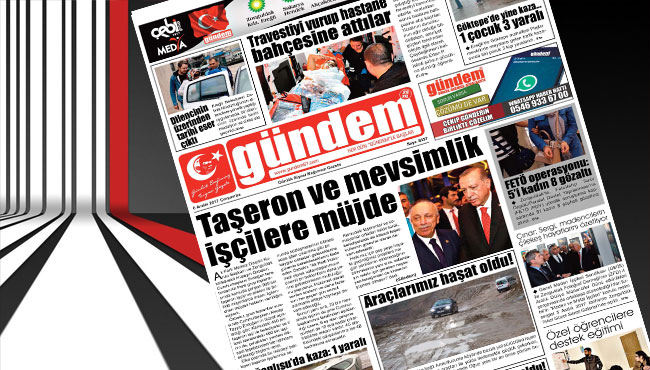 06 Aralık 2017 Gündem Gazetesi