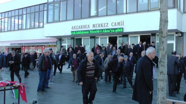 STK temsilcileri, ABD'nin Kudüs kararını protesto ettiler