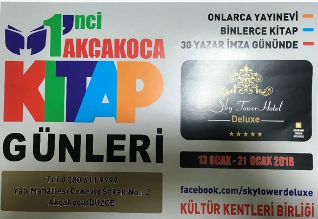 Akçakoca Kitap Günleri başlıyor...