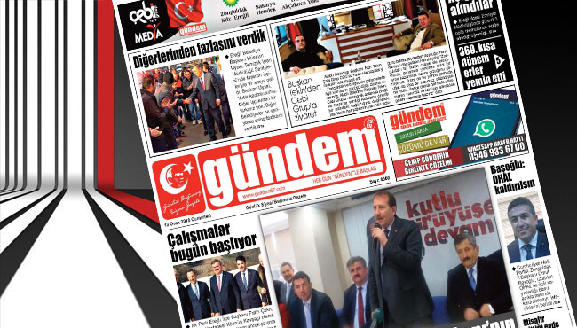 13 Ocak 2018 Gündem Gazetesi