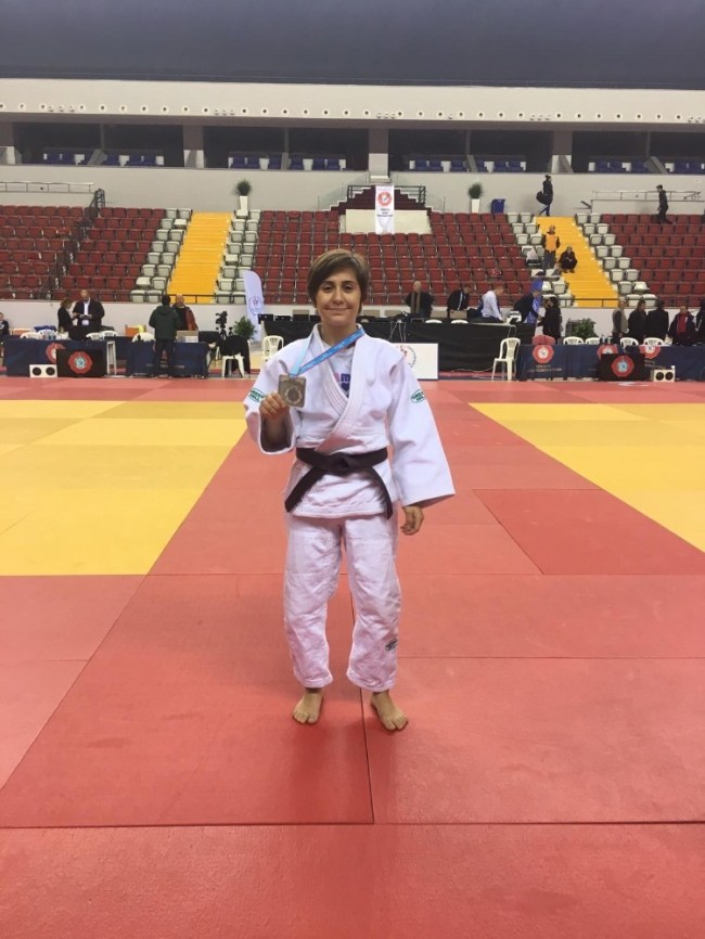 Judo'da Türkiye ikincisi oldu...