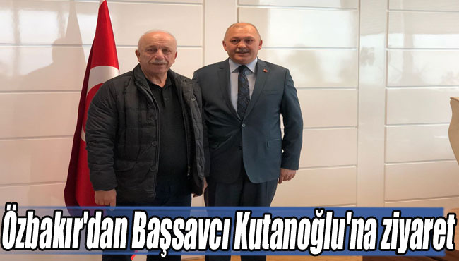 Özbakır'dan Başsavcı Kutanoğlu'na ziyaret