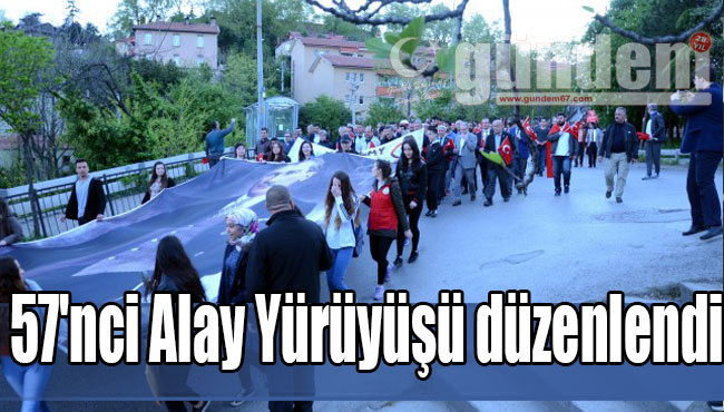 57'nci Alay Yürüyüşü düzenlendi