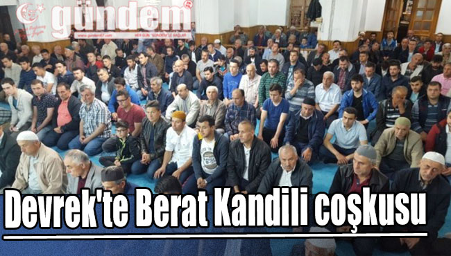 Devrek'te Berat Kandili coşkusu