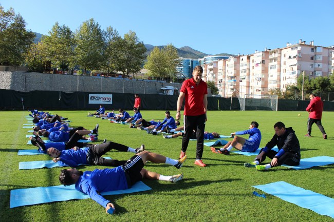 Kardemir Karabükspor'da Demir Grup Sivasspor maçı hazırlıkları