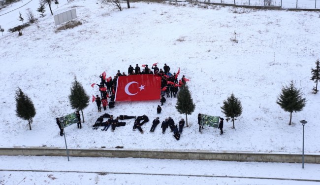 Zeytin Dalı Harekatı'na izcilerden destek