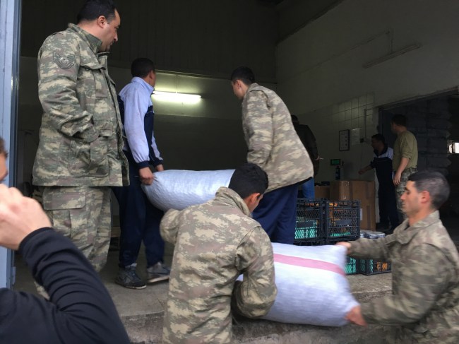 Yığılca'dan Zeytin Dalı Harekatı'na destek...